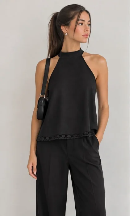 Blusa Cuello Halter Próximo Ingreso