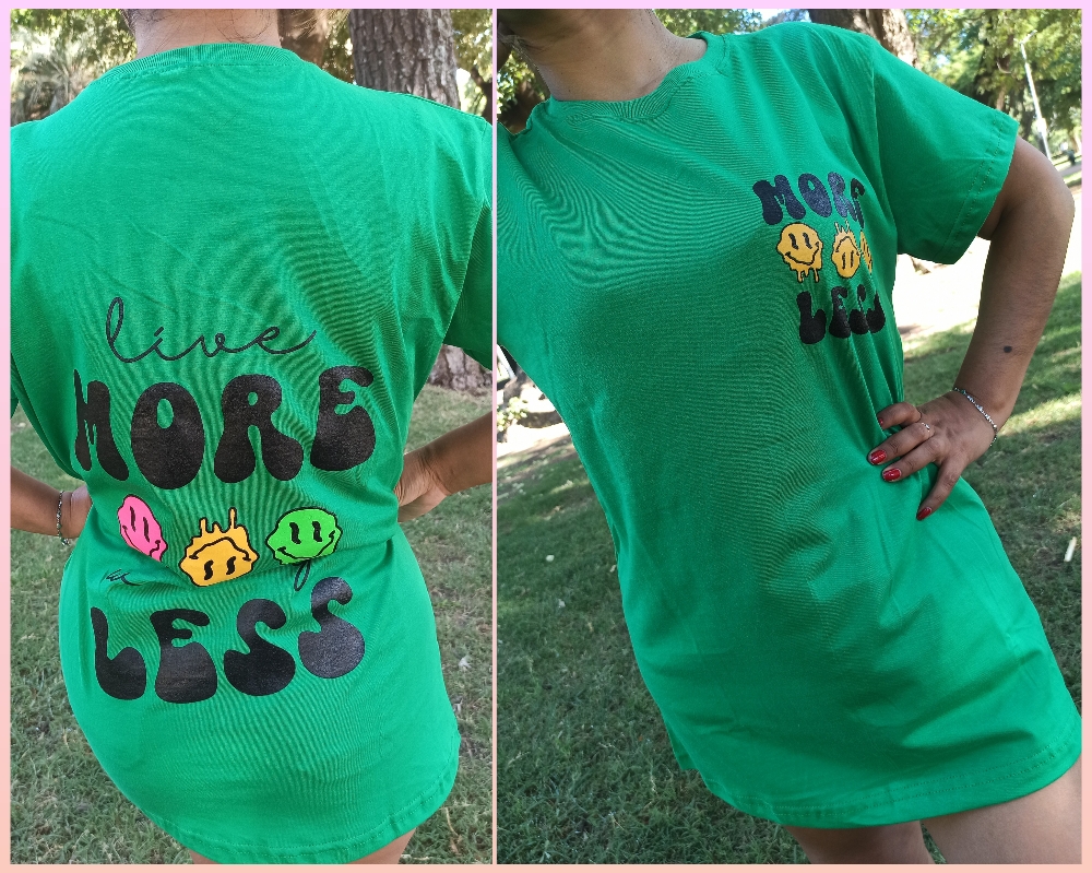 Remeron, Maxi Remera de Dama Algodón Peinado - Imagen 4