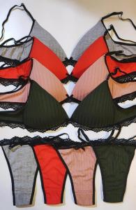 Conj. Triangulo Soft Morley con Puntilla y Colaless Regulable