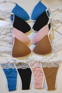 Conj. Triangulo Soft Morley con Puntilla Colaless Regulable