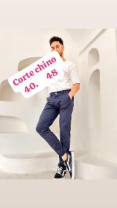 Corte Chino Gabardina.  Adultos