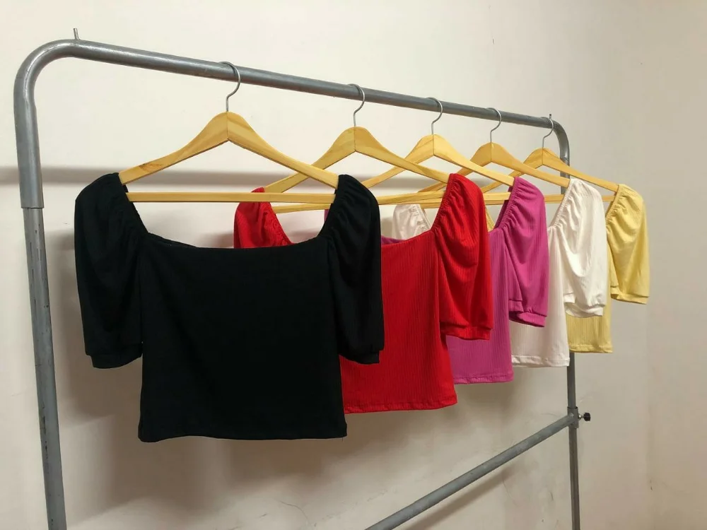 Top Zara Cuello Cuadrado - Imagen 2