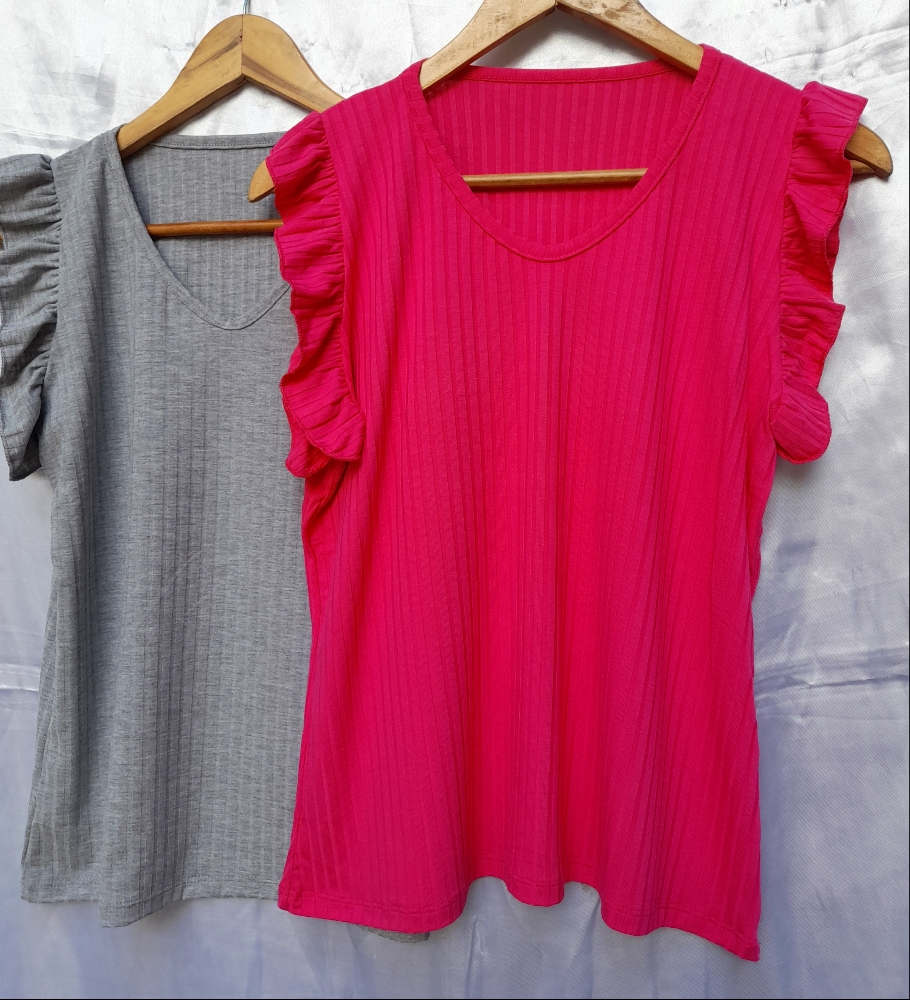 Musculosa Volado en Hombro - Imagen 3