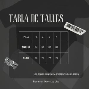 Remera Oversize  Liso Remeron - Miniatura 2