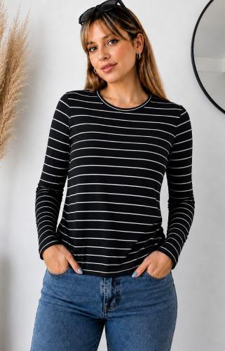 Camiseta Rayada X Talles- Modal Soft