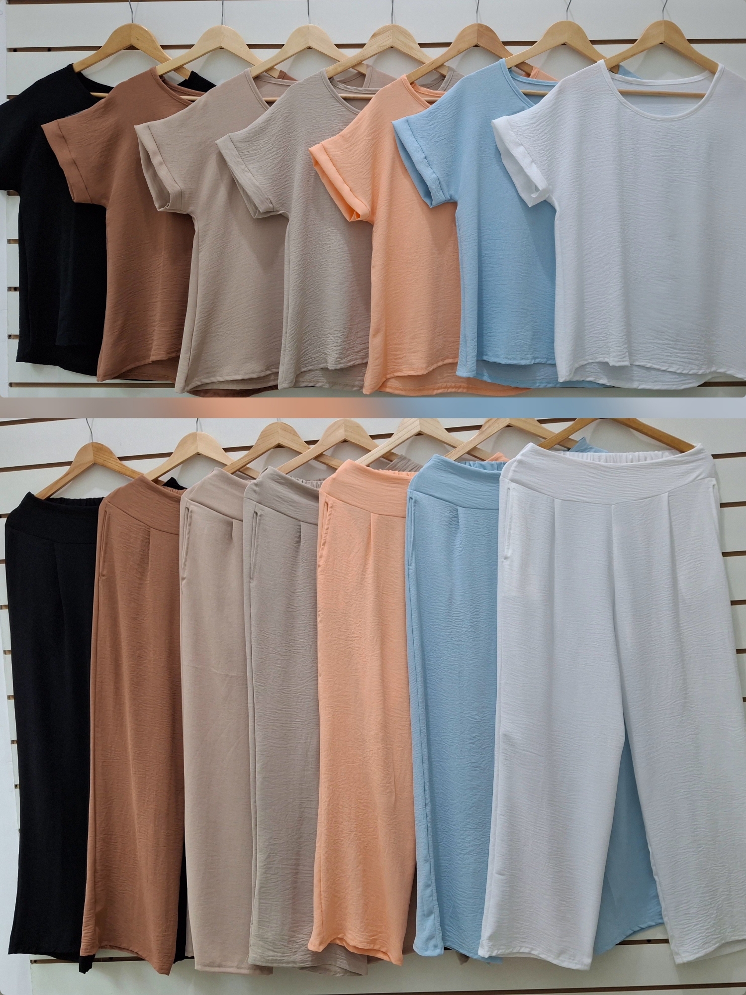 Conjunto Cey X Talles - Palazo y Remeron - Imagen 2