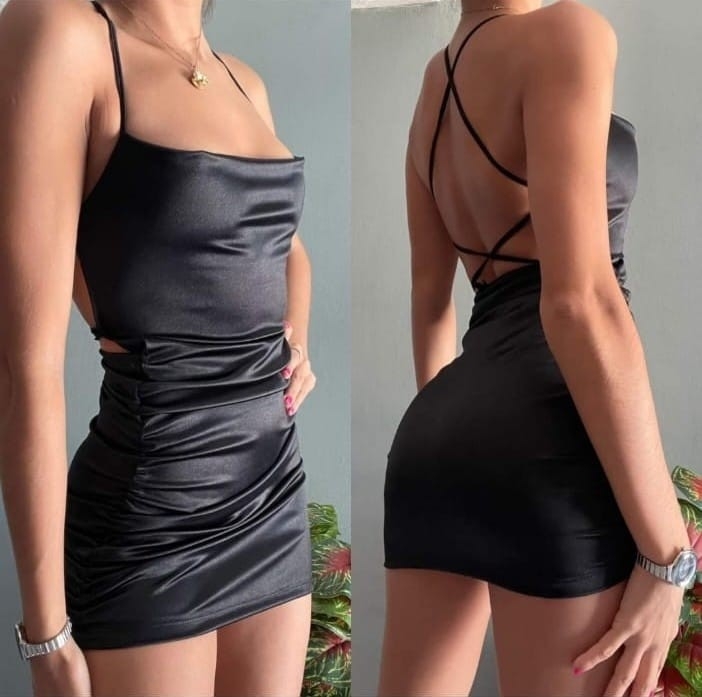 Vestido de Satén - Imagen 3