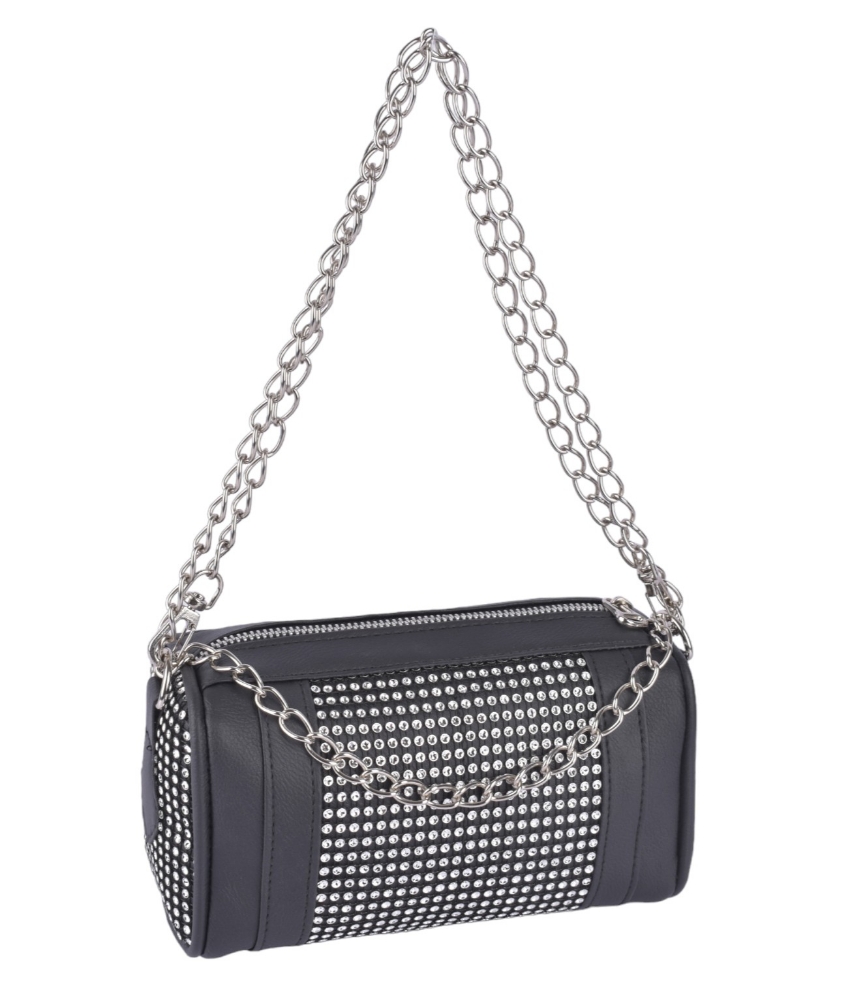 Mini Cartera Bandolera Baulito Strass Andylu Accesorios. - Imagen 1