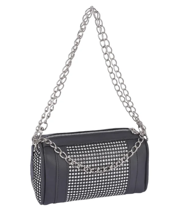 Mini Cartera Bandolera Baulito Strass Andylu Accesorios.