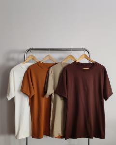 Remera Over Lisa Algodón Peinado