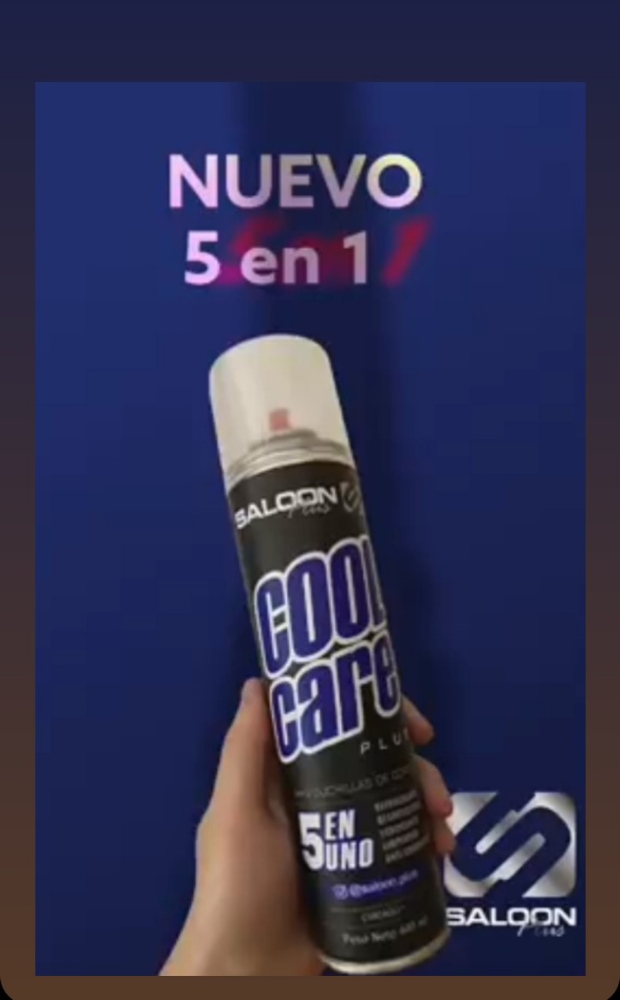 Saloon Spray 5 en 1 Cool Care Plus Desinfectante Enfriador Lubricante Clippers - Imagen 3