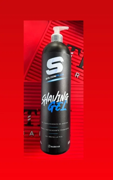 Saloon Shaving Gel 1kg Gel Afeitar Neutro Barbería