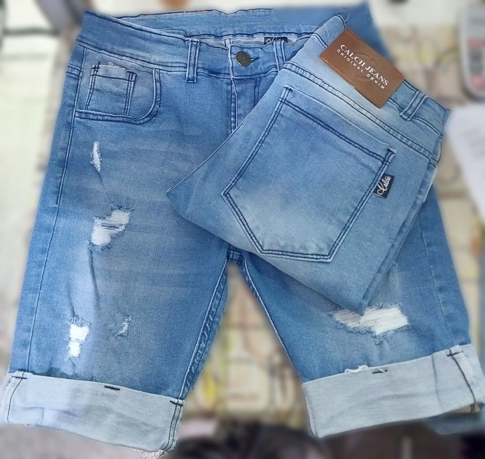Bermuda Jeans Claro - Imagen 2