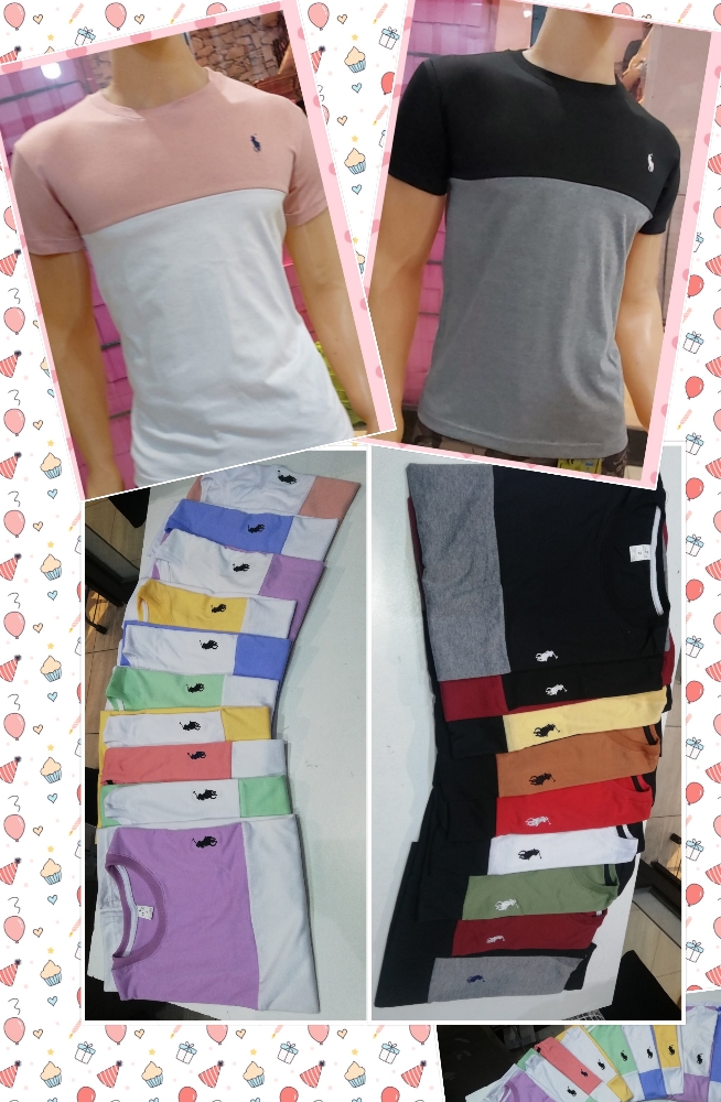 Oferta Remeras Combinadas de Polo Algodón Pienado Premium - Imagen 2