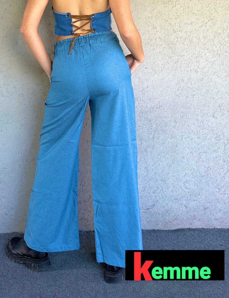 Palazo Jeans - Imagen 6