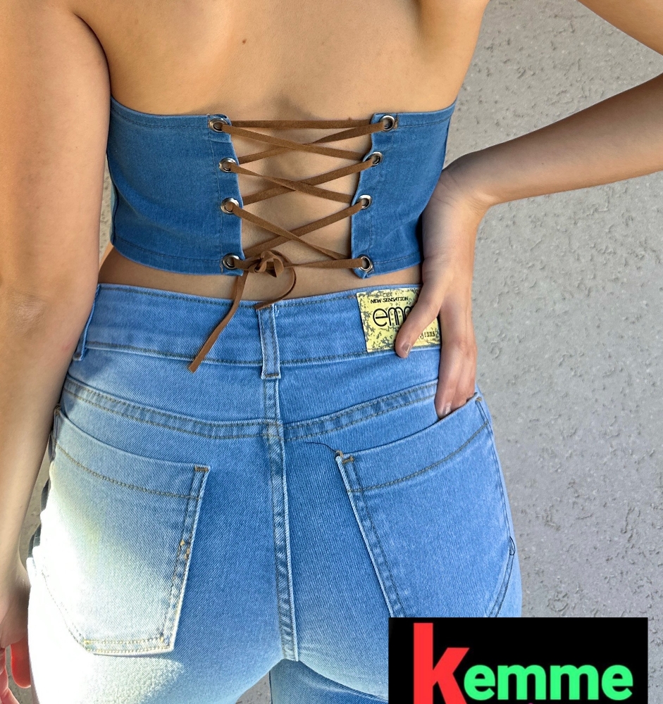 Tops Jeans Elastzado - Imagen 5