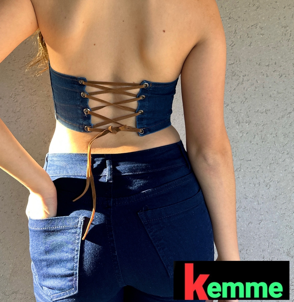 Tops Jeans Elastzado - Imagen 6