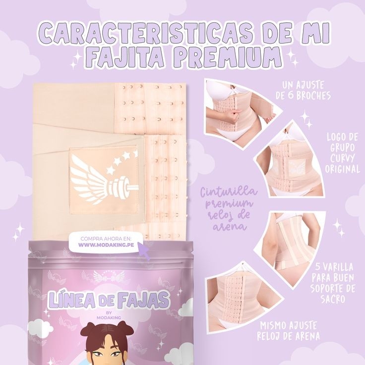 Faja Premium Broche _ Moda King Perú - Imagen 2