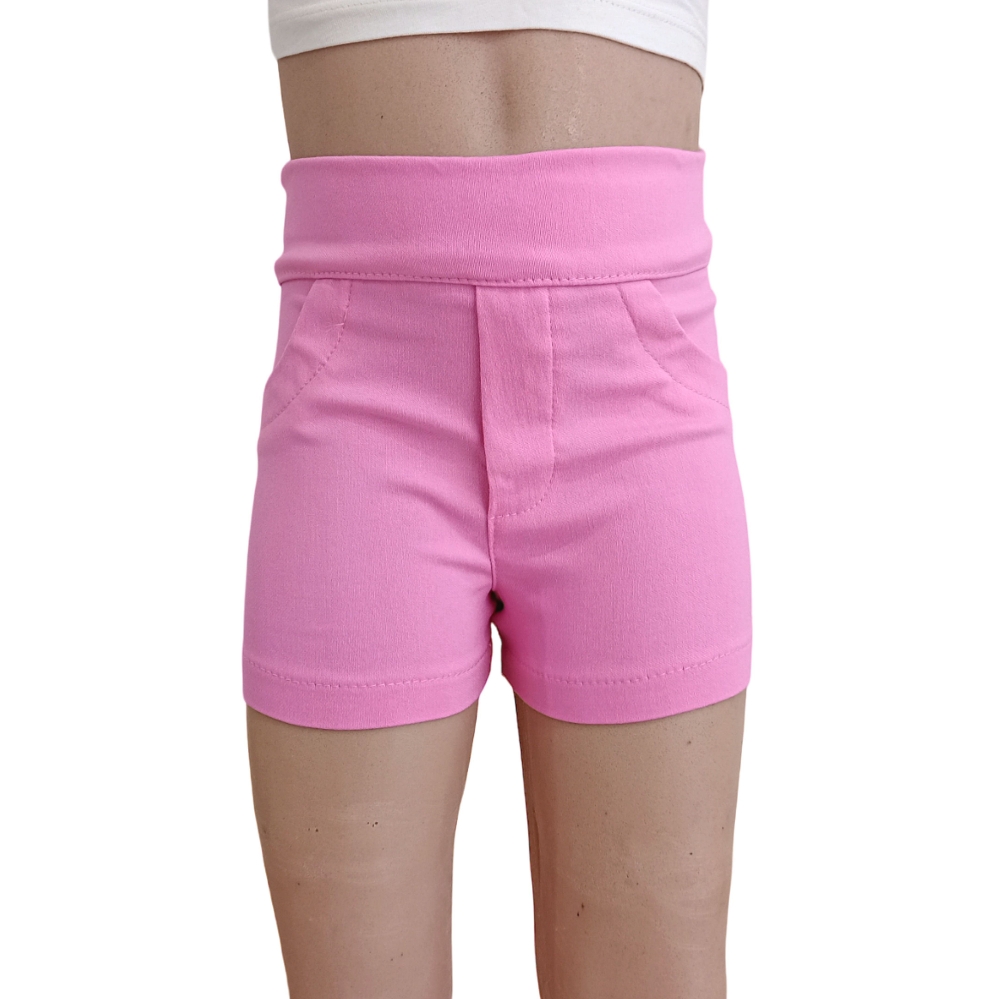 Short en Bengalina para Niñas - por Curva - Imagen 3