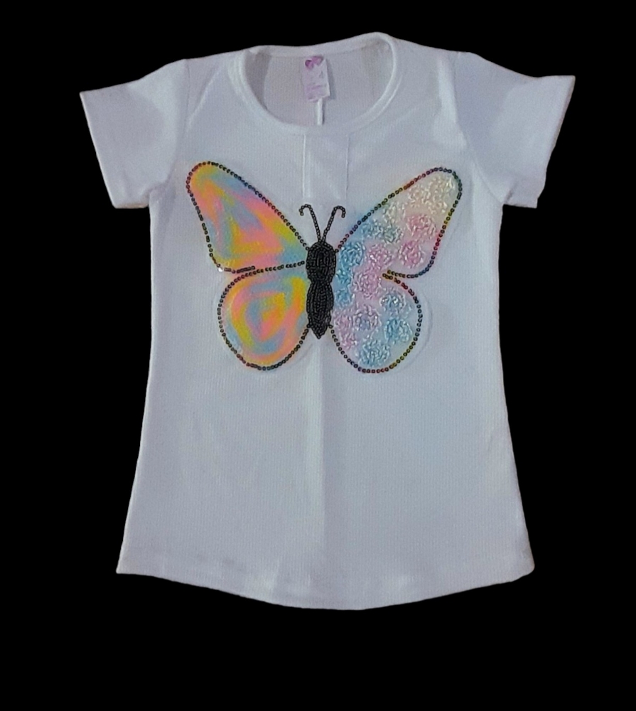 Remera Nena Morley Aplique Lenteguela - Imagen 3