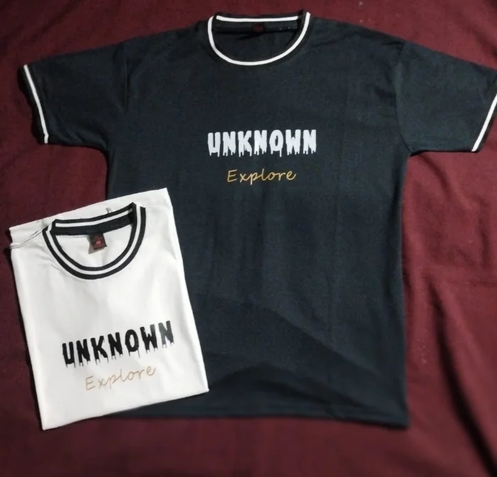 Remera Cuello Tegido