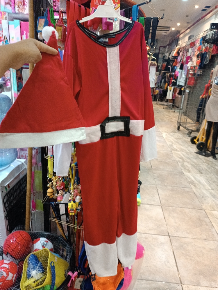 Disfraz Papá Noel Niños  con Gorro - Imagen 2