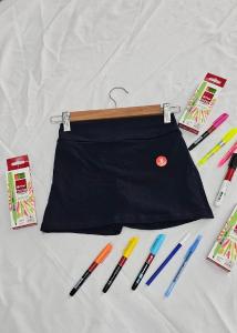 Short Pollera Algodón Escolar