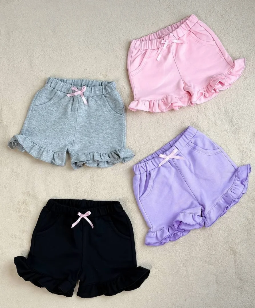 Short con Volados para Bebé - Imagen 2