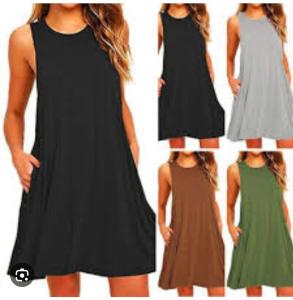 Vestido Corto Musculosa