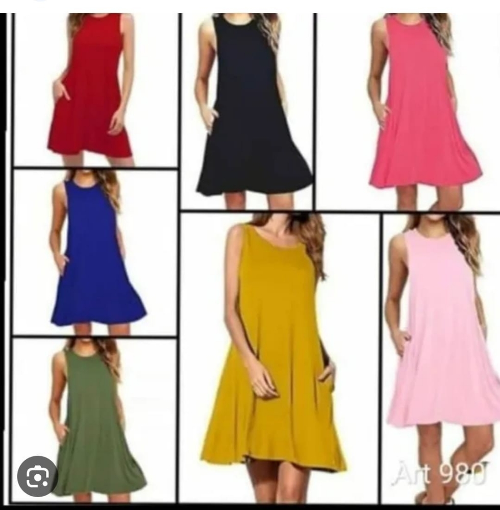 Vestido Corto Musculosa - Imagen 2