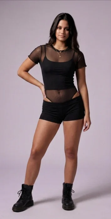 Body Tul Manga Corta