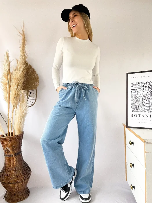Pantalon Wideleg Liviano