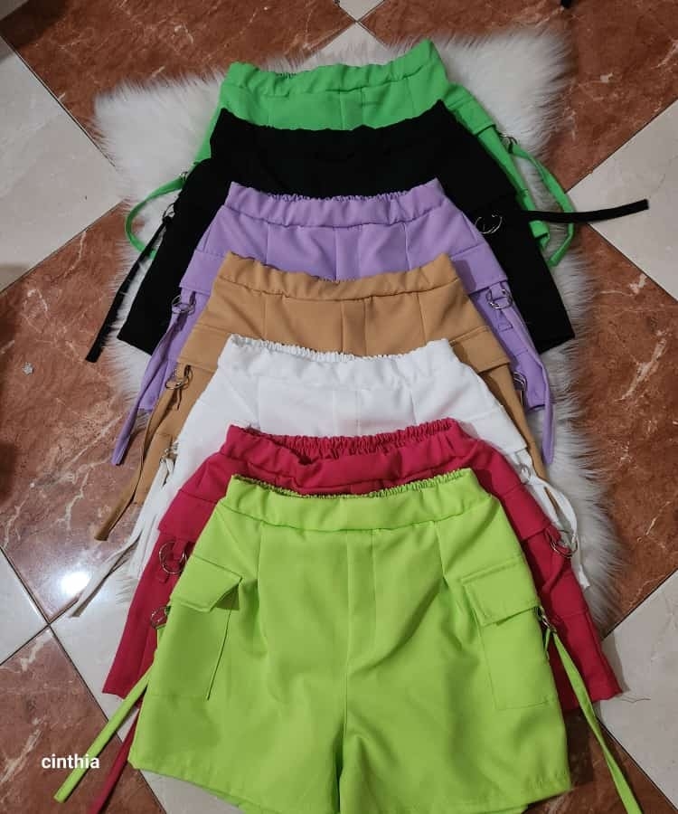 Shorts Cargo Crep - Imagen 6