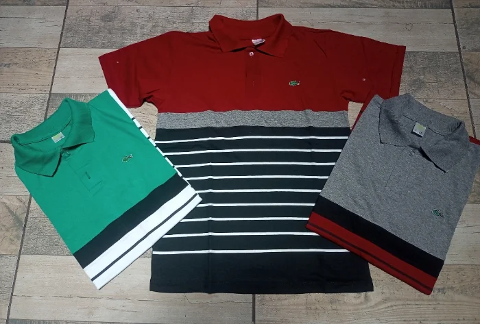 Chombas Lacoste Combinada