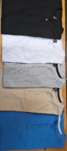 Remeras con Boton de Algodón Peinado - Miniatura 3
