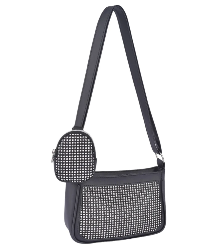 Liquidación Morral con Monedero Strass - Imagen 1