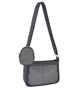 Cartera Bandolera Morral con Monedero Strass Andylu Accesorios