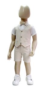 Conjunto Bautismo/fiesta Beige