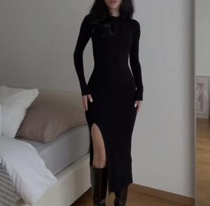 Vestido Largo Tajo - Ml