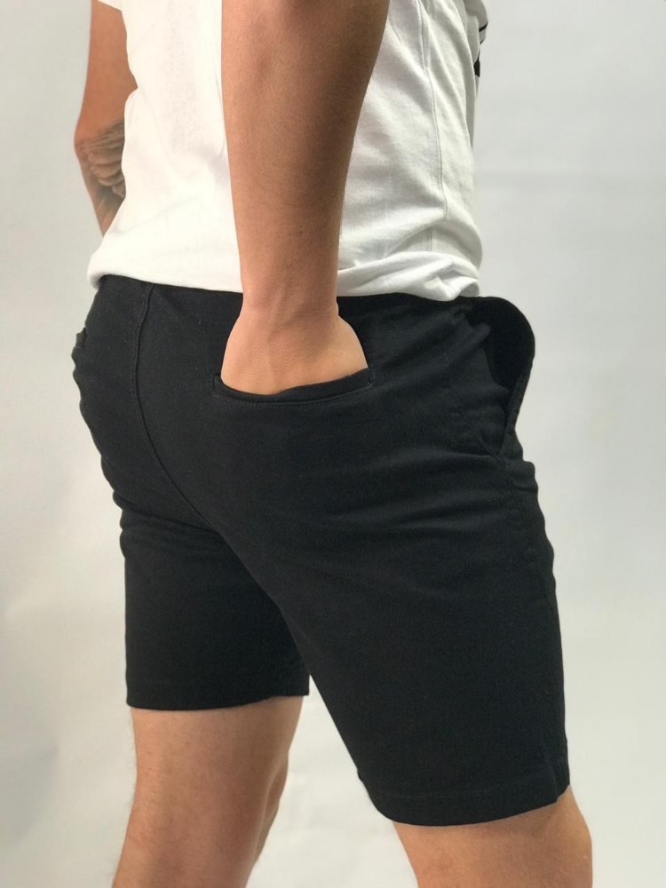 Bermudas Corte Chino  de  Gavardina Elastizado - Imagen 4