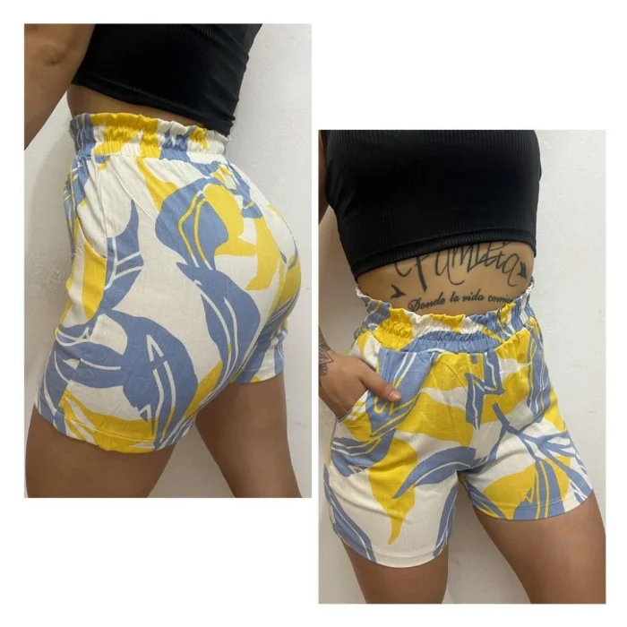 Short Lino Espandex