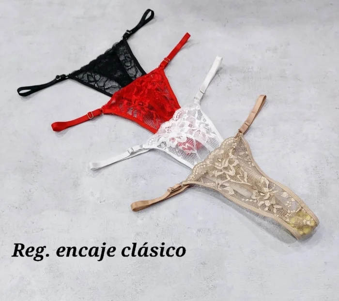Colaless Reg de Encaje Clásico