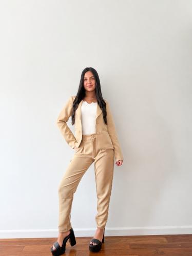 Conjunto Blazer+pantalón Recto Sastreros Crep - Miniatura 5