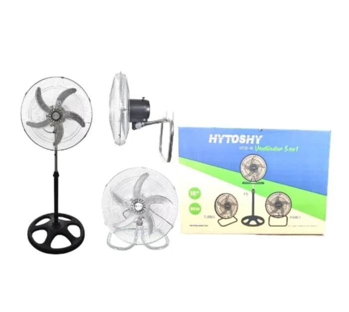 Ventilador 18 Plg 3 en 1  100w Hytoshy