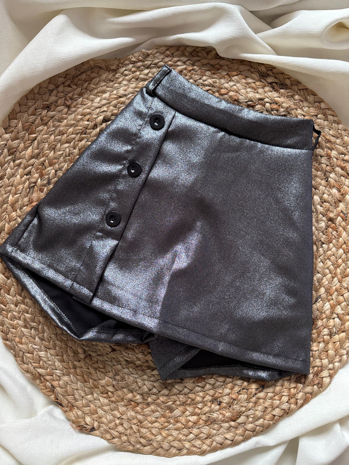 Pollera Short Brilloso - Imagen 2