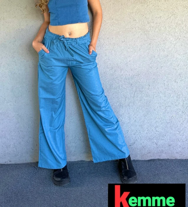Palazo Jeans Liviano