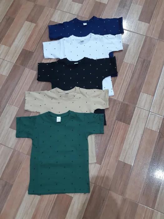 Remera  Estampada  Rayito Algodon  Peinado