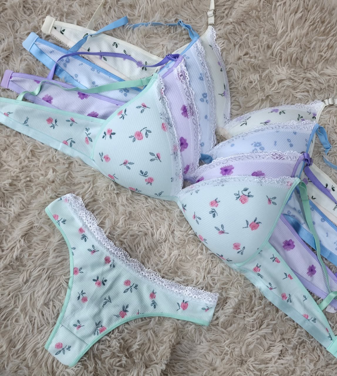 Conjunto Triángulos Estampados de Morley o Modal - Imagen 4