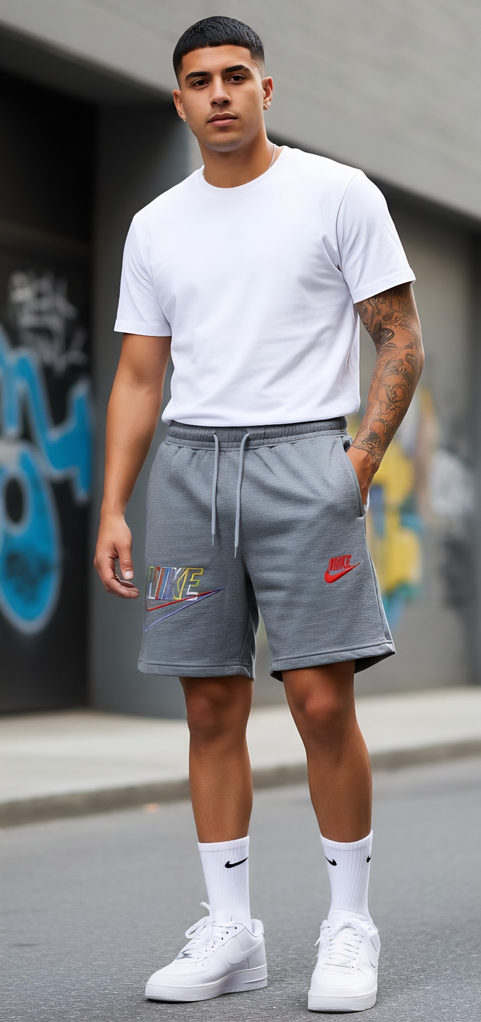 Short Nike Bordado Premium - Imagen 2