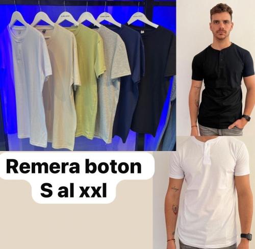 Remeras con Botón - Miniatura 2